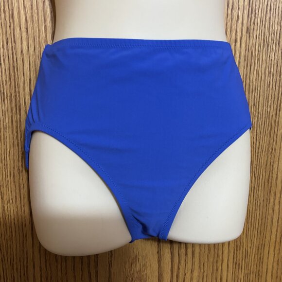 Lands  End Ladies NWOT Blue Swim Brief size 6 SWIM BOTTOM BRIEF ONLY - Picture 1 of 7